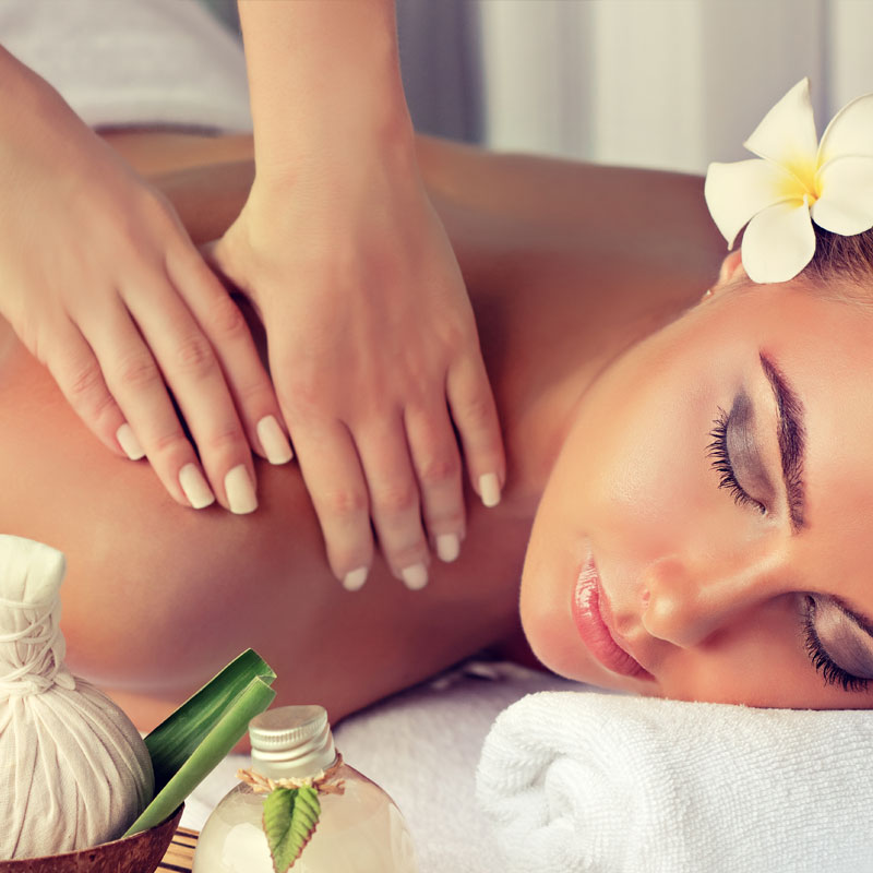 Professionelle Massagen für Ihren Körper in Beautysalon